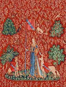 La Dame à la Licorne : le Toucher (90 x 73 cm)
